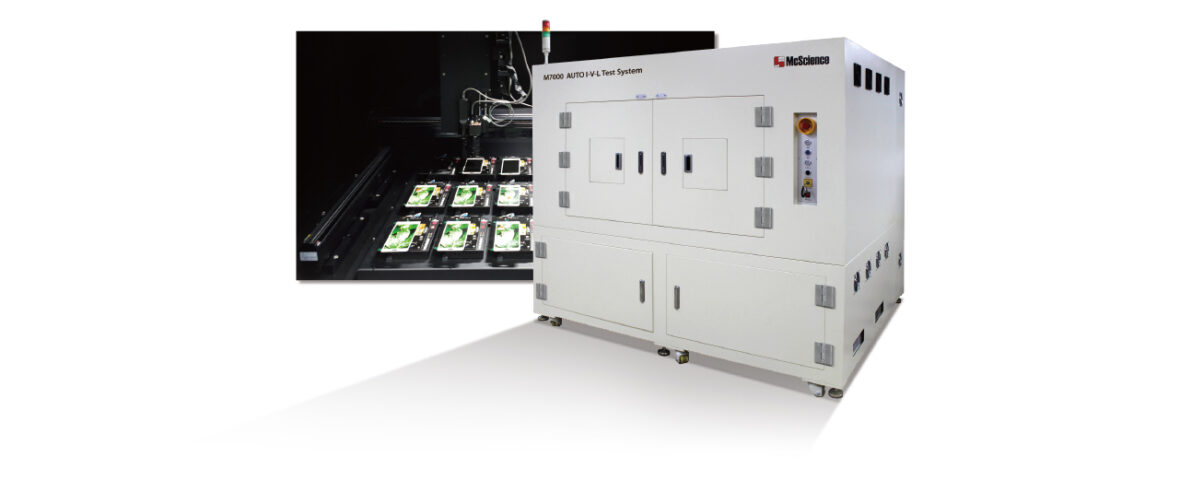 M7000 Auto I-V-L Test System – Mcscience Inc.